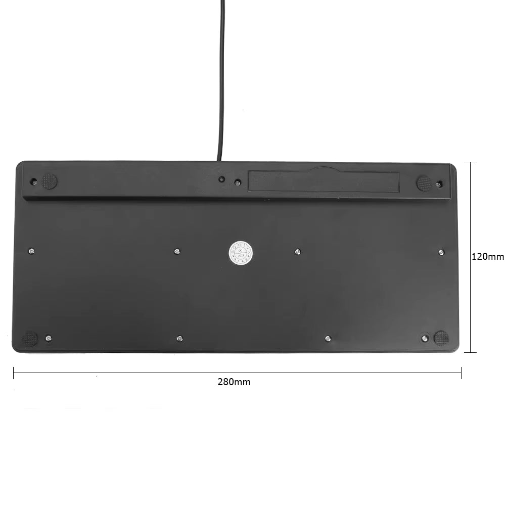 Hot Sale Keyboard Classic Delicate K1000 Super Slim USB Mini Multimedia Wired Keyboard 78 Keys Kaypad for Notebook