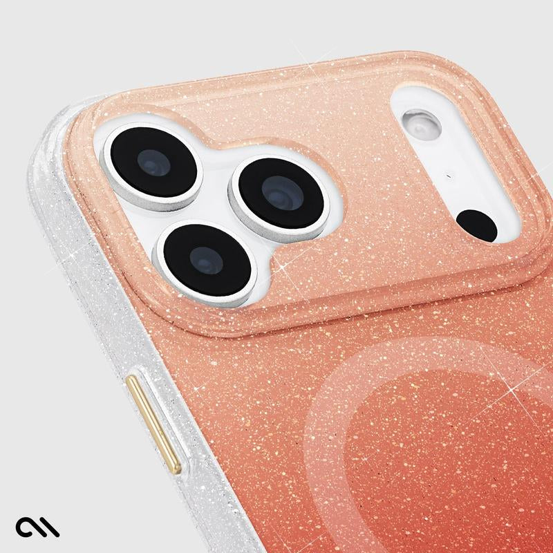 Sheer Twinkle Orange Ombré Magsafe - Iphone 17 Pro Max