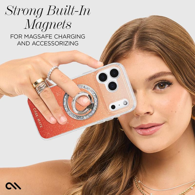 Sheer Twinkle Orange Ombré Magsafe - Iphone 17 Pro Max