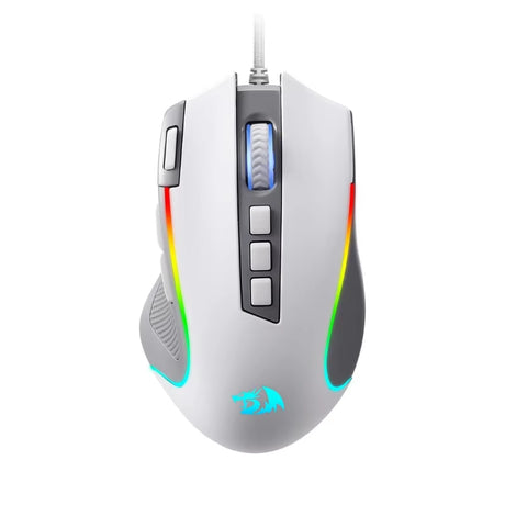 M612 RGB Gaming 8000 DPI Wired Optical Gamer Mouse 9 Programmable Buttons & 5 Backlit Modes