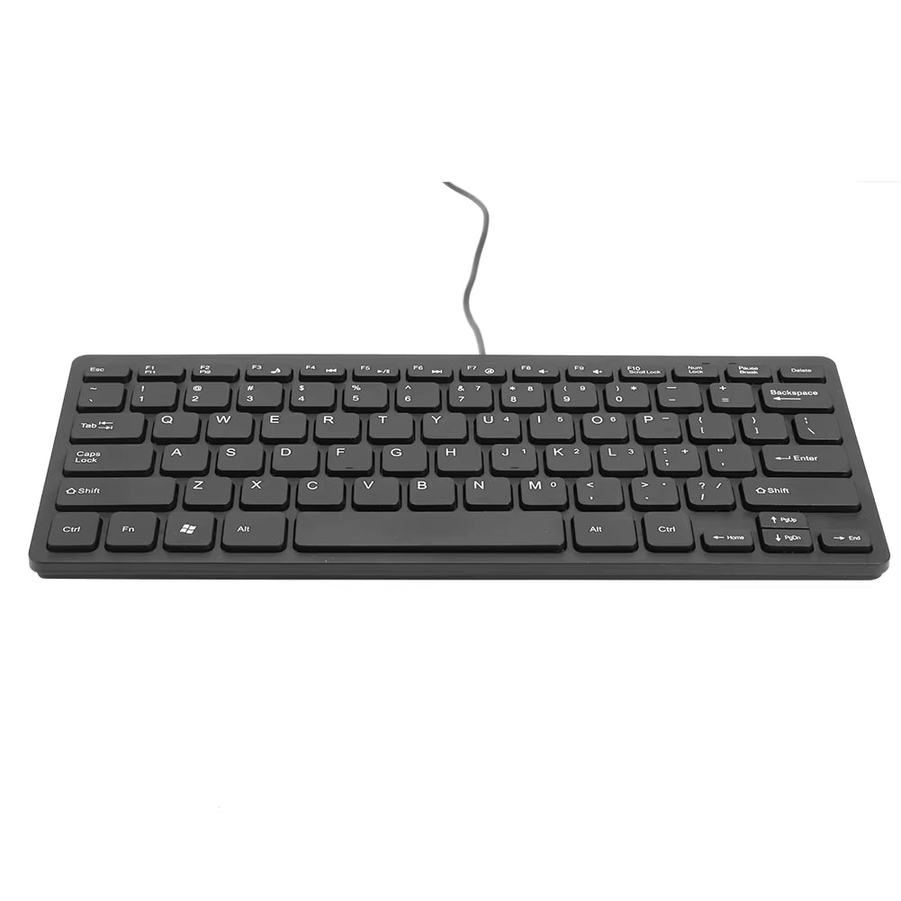 Hot Sale Keyboard Classic Delicate K1000 Super Slim USB Mini Multimedia Wired Keyboard 78 Keys Kaypad for Notebook