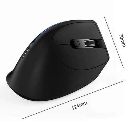 ZELOTES Ergonomic Vertical Mouse 2400 DPI Adjustable F-36A Wireless Rechargeable Mice Desktop Computer Accessories