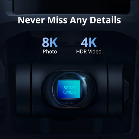 ATOM 2 3-Axis Gimbal Camera Drone 4K HDR Video, 8K Photo, Vertical Shooting, 10-KM, AI Night Shot Tracking, under 249G