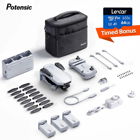 C0 4K GPS Professional Drone Max 6-KM, 3-Axis Gimbal, Visual Tracking, Quickshot, under 249G, Return to Home-Atom