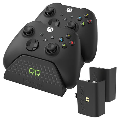 Xbox Charging Dock with Rechargeable Batteries for Series X Series S Xbox One